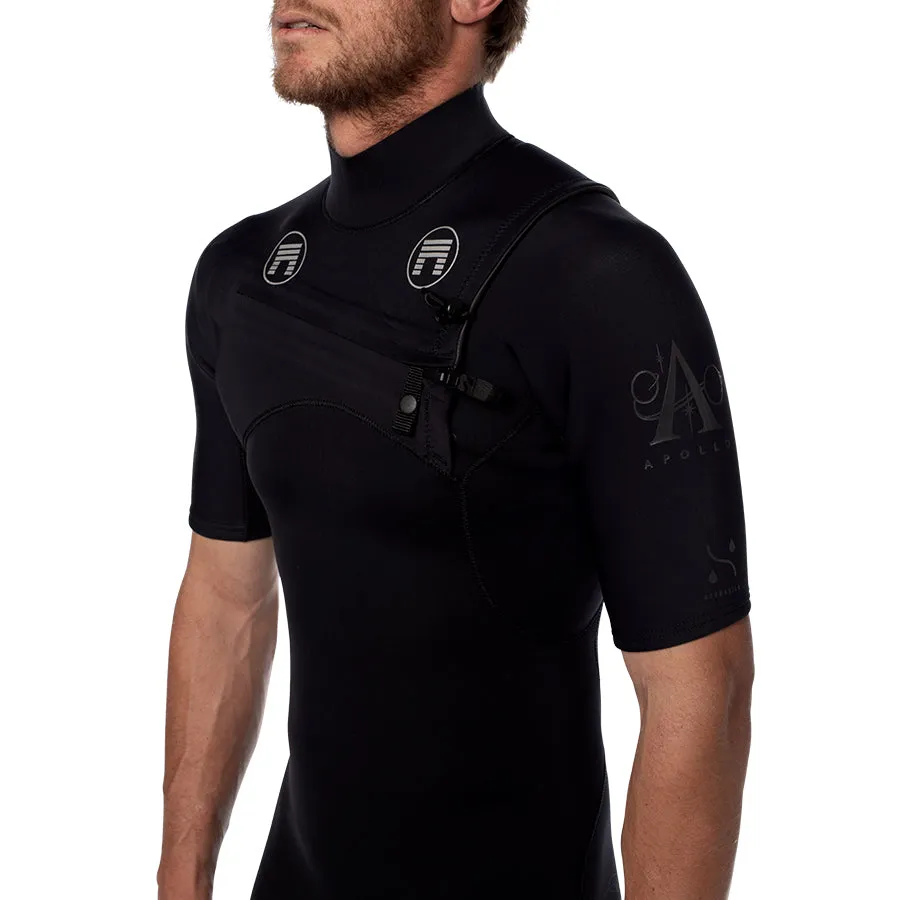 APOLLO 2MM SHORT SLEEVE FULL CHEST ZIP